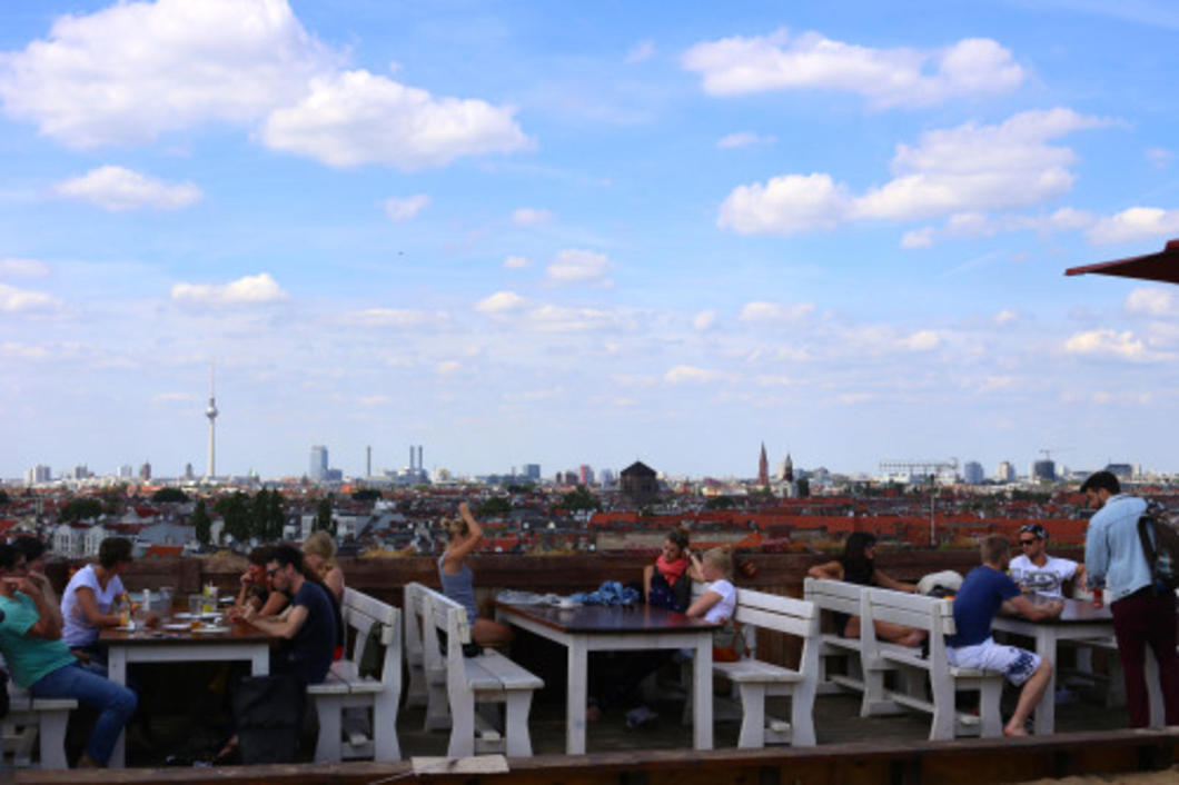 If you love rooftop views as much as I do, then this should be one of, if not your first stop in Berlin. 