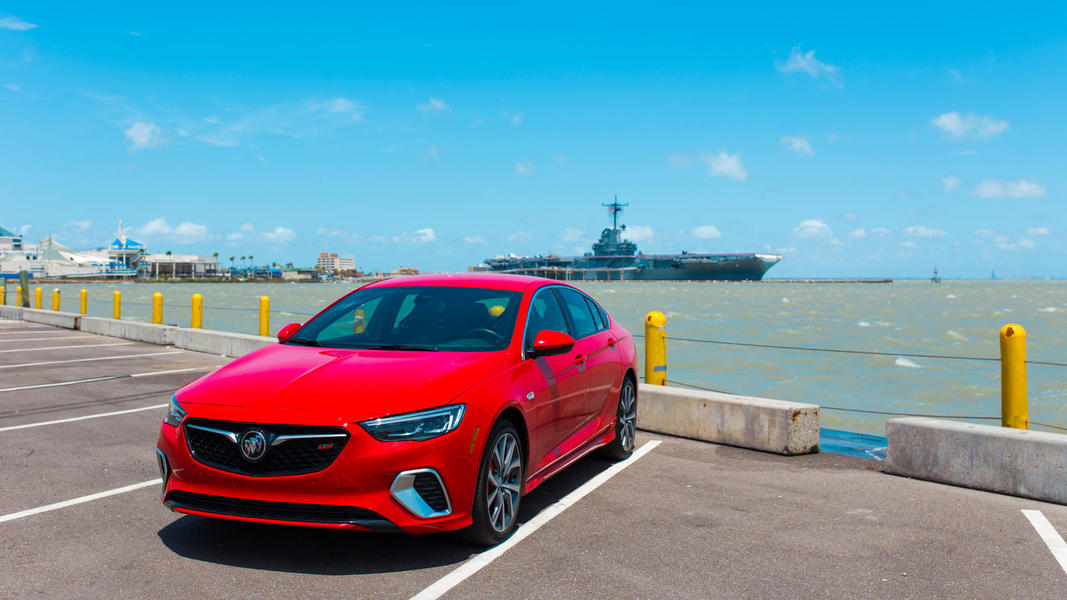 Driving in sporty style from San Antonio to Corpus Christ in Buick’s 2019 Regal GS. 